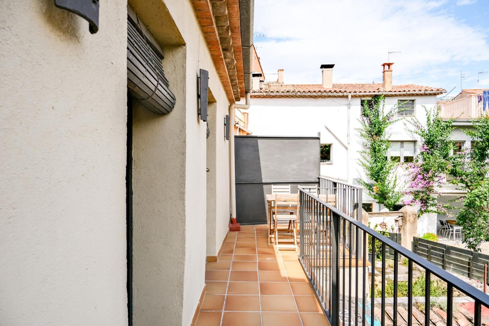 Ca Leudald 3 Apartamento En Besalu Con Terraza Buitenkant foto